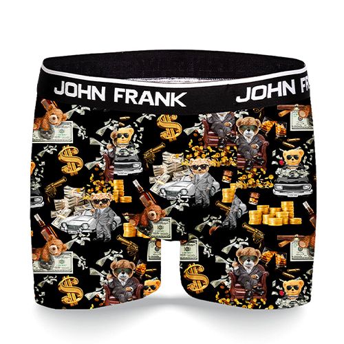 JOHN FRANK DİJİTAL BASKILI BOXER MULTICOLOR - 1
